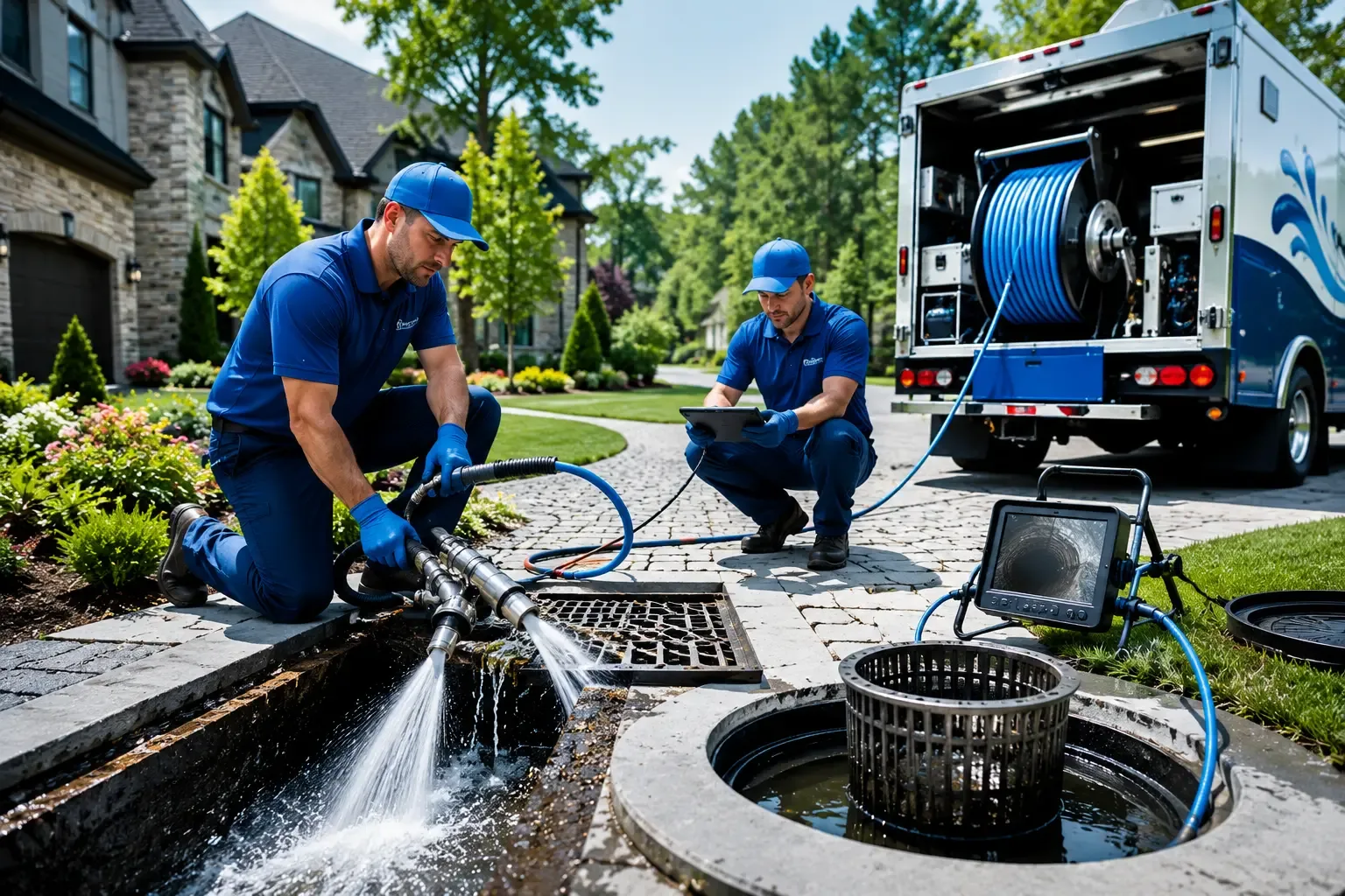 Local outdoor drain cleaning professionals in Elloree, SC